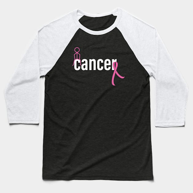 Screw Breast Cancer Baseball T-Shirt by amalya